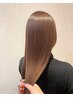 【ドイ指名】ナチュラル艶ストレート＋補修TR＋プチヘッドスパ