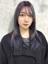 マーブル 町田(marble)&nbsp;ハイトーン×エンドカラー/顔周り/レイヤーカット/グレージュ/