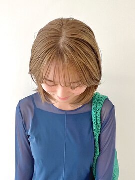 ロマリア 渋谷 渋谷宮益坂(Lomalia) イメチェン/ダブルカラー/ベージュ/レイヤーカット/前髪/渋谷駅