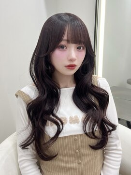 ラルム 新宿(LARME SHINJUKU) ピンクベージュ×くびれレイヤー/くびれミディ【Yumi/新宿】