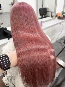 セレーネヘアー 難波店(Selene hair) ピンクベージュ/髪質改善トリートメント