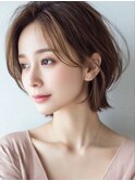 白髪ぼかし脱白髪染め似合わせカット40代50代60代