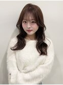 ヘーゼルベージュ/韓国ヘア/透明感カラー　吉祥寺桜