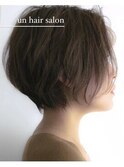 骨格補正ショートボブ【流山おおたかの森髪質改善オージュア】