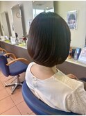 ボブ/ひし形ボブ/ショートボブ/40代/50代/60代/