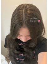 シイ(SIE) ブリーチなしでつくる透明感抜群 ディープ オリーブ〇