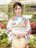 【浴衣人気No.1】浴衣レンタル+着付け+無料ヘアセット+小物