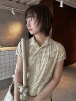 ミュー(miμ)&nbsp;軽めレイヤーボブでスタイリングも簡単で抜け感スタイルに