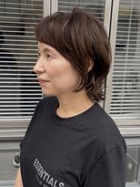 インザヌーク(INN the neuk)&nbsp;クセを活かしたレイヤーウルフスタイル