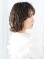 ドクターズ サロン ラブ(Dr's Salon LAB) 髪質改善シアーバング暗髪抜け感くびれボブm古河20代30代40代
