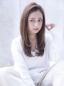 ロジッタ(ROJITHA) 【ROJITHA】セミロング×シルクベージュ