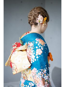 アルファーカット イチノハシ(ALPHACUT ichinohashi) 【着物】ポップキュートアレンジスタイル
