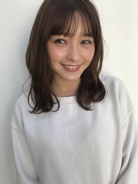 アンアミ オモテサンドウ(Un ami omotesando) 【Unami】　大人気パーマミディアム　島田梨沙