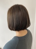 ユルフ(yulf)&nbsp;ミルクベージュ×ぷるん♪ボブ[津市/津駅/久居/久居駅]