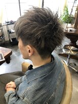 モワ 仙台(Mois)&nbsp;メンズショートスタイル×アッシュベージュ