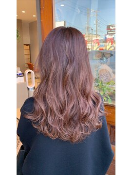 クルニエ(crenier) crenierで作るナチュラルピンクアッシュ●