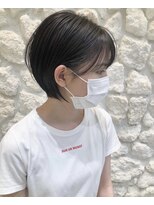 モアナ バイ ヘッドライト 武蔵小杉店(Moana by HEADLIGHT)&nbsp;Moana【武蔵小杉】#耳掛けショート#ミニマムショート#グレージュ