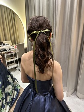 ブラウ ネイル パーティー(Blau Nail Party) ふんわりポニー