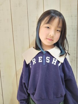 エスポワール 北習志野店(ESPOIR) インナーカラー☆ブルー