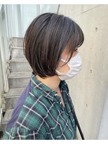 ユノ(juno)&nbsp;大人のナチュラルショートレイヤー☆ニュアンスパーマ