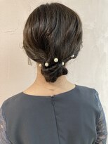 オブジェ(OBJET) 結婚式お呼ばれセット シンプルシニヨン