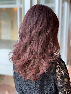 ハーバーズ バイ エムスラッシュ 鎌倉由比ヶ浜(Harbors by M.SLASH) ■HARBORS鎌倉/ピンクアッシュ/大人巻き/ミルクティーピンク13★