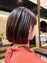 ヘアリゾート粋 トゥジュ 池袋東口店(tujuh) デザインカラー/ピンク