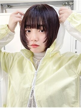 メゾンアクア 表参道(Maison ACQUA) ◎ボブウルフネオウルフくびれヘアレイヤーカットインナーカラー