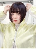 ◎ボブウルフネオウルフくびれヘアレイヤーカットインナーカラー