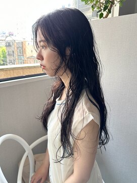 アム(amu) ロングパーマ/パーマロング/ゆるめパーマ/ロングレイヤー