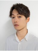 ショート/スパイラル/束感センターパート/20代30代40代50代