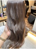 【ADORE 横浜】ブリーチなし透明感グレージュ