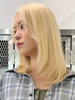 ウィコ 新宿(WICO)&nbsp;抜きっぱなしブロンド[新宿駅/ボブウルフ/ダブルカラー/小顔]