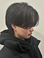 ヒュイル バイ ニアウ(Hwyl by Niau)&nbsp;メンズマッシュセンターパートスパイラルパーマニュアンスパーマ