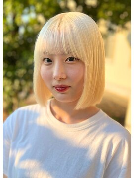 ドール(DOLL) 【ダメージレスブリーチ】ブロンドボブ