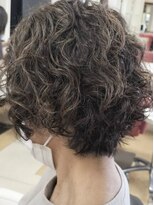 ヘアークリアー 春日部 大人可愛いミセスショートウェーブパーマ/春日部/30代40代50代