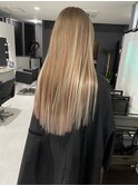 縮毛矯正髪質改善ハイライトレイヤーカット枚方美容室エクステ  