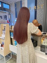 コワファースト 大分(COIFF1RST)&nbsp;ピンクベージュカラー！ロングヘアスタイル