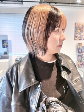 イズ(iss) ブロックカラー/ブリーチカラー/ダブルカラー/ベージュ