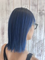 オウルヘア(OWL hair)&nbsp;ボブ×ウルトラマリンカラー