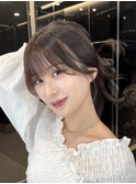 ★結んでも可愛いお顔まわり♪/後れ毛/20代30代40代