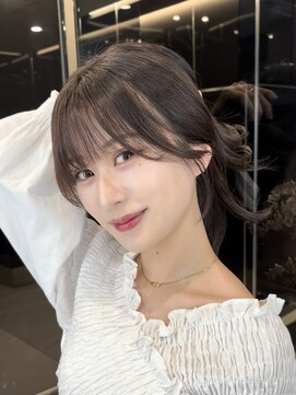 ハルキ ミナト ジャパン フクオカ(HARUKI MINATO japan FUK) ★結んでも可愛いお顔まわり♪/後れ毛/20代30代40代