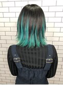 アンブレラカラー ブリーチ ボブ レイヤーカット カラー10代20代
