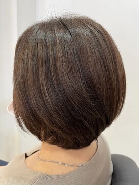 富士見ヶ丘ショートくびれショートイルミナカラー顔周りレイヤー