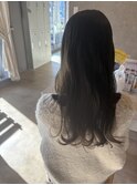 ハッシュカット×ロング