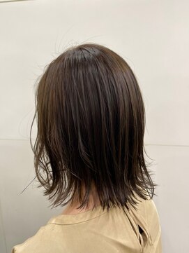 フィットカラー 平井店(fit color) ダークアッシュ/似合わせカット/ミディアムレイヤーカット[平井]