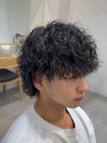 フィフスパーク(fifth PARK)&nbsp;渋谷ツイストスパイラルパーマゆるめツイスパシャドウルーズヘア