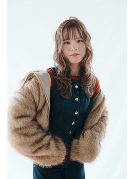 ヘアカロン 熊本下通店(Hair CALON) 【雑誌掲載】透明感カラー/マロンブラウン/ブラウンベージュ