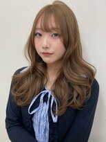 アイトーキョーエス 渋谷(AI TOKYO S) ブリーチなしダブルカラーヘーゼルベージュレイヤーカット透明感