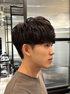 メンズココ 清澄白河店(MENS COCO) シャドウパーマ/束感ショート/ビジネスショート刈り上げマッシュ